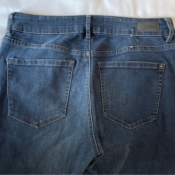 Garage women’s high waist jeggings in dark wash blue (navy) size 09 - Picture 7 of 10